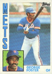 1984 Topps      350     George Foster